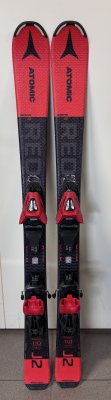 120 cm Beg Slalomskidor barn Atomic J2 R9 waist 68mm