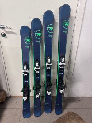 128 cm Beg. barnskida Rossignol